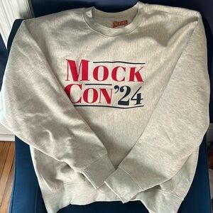 Washington and Lee Mock Convention “Mock Con ‘24” sweatshirt, size L